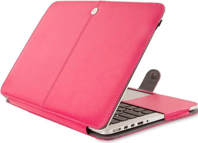 Alt view image 4 of 7 - WERLEO PU Leather Case Only Compatible with Old MacBook Pro 13 Inch with CD-ROM A1278 (Early 2012/2011/2010/2009/2008 Release) Premium Quality Book Folio Protective Cover Sleeve