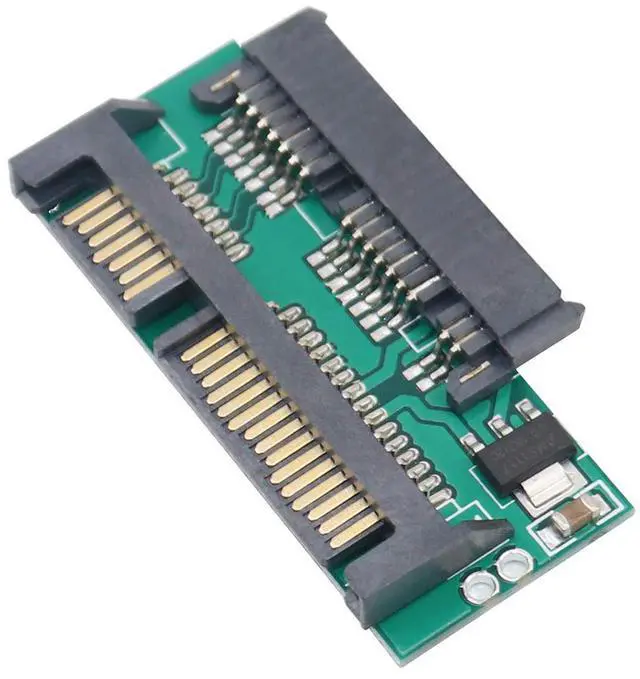 Alt view image 2 of 6 - WERLEO 1.8" Micro SATA SSD 3V to 2.5" 22PIN SATA 5V Adapter Converter for 2.5 SATA Laptop Adapter (SATA Adapter Converter Card)