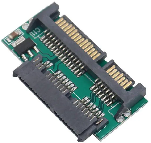 Alt view image 6 of 6 - WERLEO 1.8" Micro SATA SSD 3V to 2.5" 22PIN SATA 5V Adapter Converter for 2.5 SATA Laptop Adapter (SATA Adapter Converter Card)