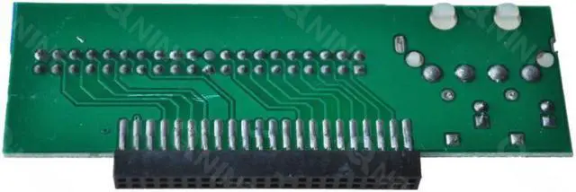 Alt view image 4 of 6 - Werleo Laptop IDE to Desktop PC Adapter, 2.5 inch 44 Pin HDD Hard Disk Drive or SSD to 40 Pin 3.5 inch PATA Port Converter Card