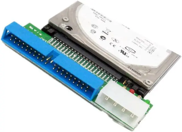 Alt view image 6 of 6 - Werleo Laptop IDE to Desktop PC Adapter, 2.5 inch 44 Pin HDD Hard Disk Drive or SSD to 40 Pin 3.5 inch PATA Port Converter Card
