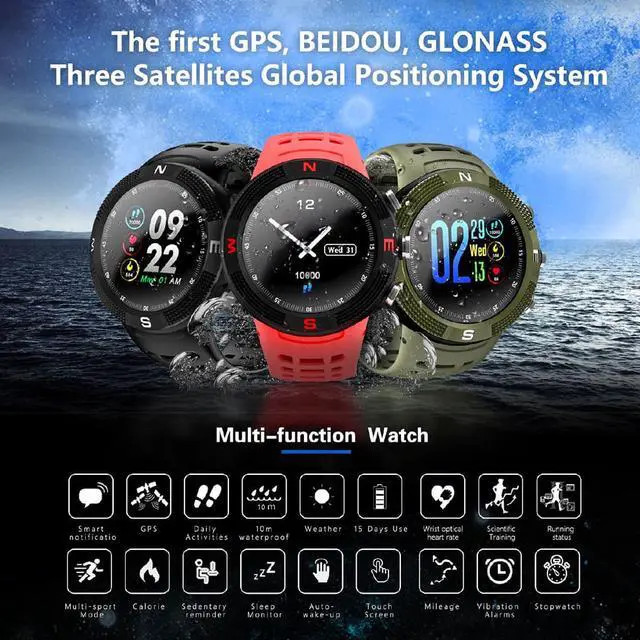 Alt view image 2 of 7 - Fitness Tracker Bluetooth Watch Activity Tracker Smart Band with Heart Rate Monitor Waterproof Bracelet Pedometer Wristband for Android and iOS