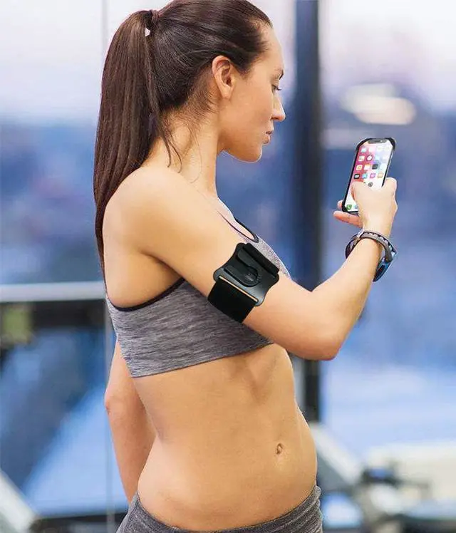 Alt view image 3 of 7 - Werleo Cell Phone Armband for Running, Running Armband for iPhone X, XR, XS, 8, 8 Plus, 7, 7 Plus, 6, 6s, 6s Plus, Galaxy S9, S8, S7, S6, Stylo 4,The Phone is Rotatable and Separable - Black