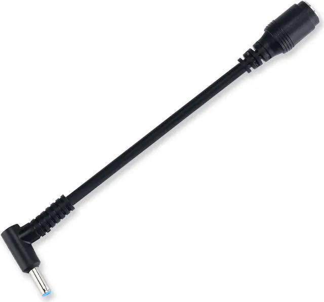 Alt view image 6 of 6 - Werleo Adapter Power Supply 7.4x5.0mm to 4.5x3.0mm Tip Connector Converter for HP Stream Spectre Pavilion Envy Elitebook Split Chromebook Replacement Laptop Charger HP Power Cord - 2 Pack