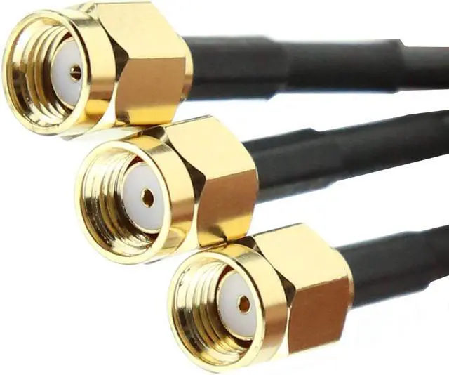 Alt view image 4 of 6 - WiFi Gain Antenna SMA Male Interface with Magnetic Base 2.4GHz / 5GHz Dual Band 3 Group 6DB LTE Antenna for WiFi Wireless Router Mobile Hotspot Signal Enhancement Amplifier