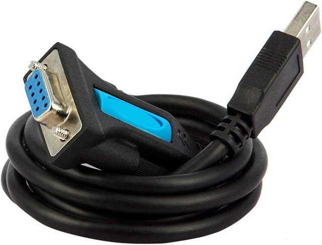 Alt view image 7 of 7 - Werleo USB 2.0 to RS232 DB9 Serial Cable Female Converter Adapter with Prolific PL2303 Chipset for Win10 8.1 8 7 Vista XP 2000 Andorid Linux Mac OS X 10.6 and Above (3ft/1m)