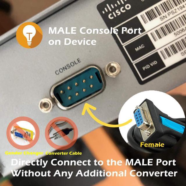 Alt view image 3 of 7 - Werleo 5 Feet USB 2.0 to Serial Adapter USB RS232 Cable USB Serial Cable Converter DB9 USB with FTDI Chipset Gold Plated for Win10 8.1 8 7 Vista XP 2000 Andorid Linux Mac OS X10.6 & Above