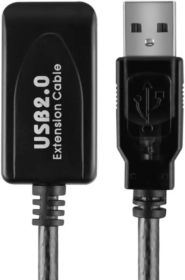 Alt view image 7 of 7 - WERLE USB Extension Cable 30 ft - High Speed USB 2.0 Active Extender Cord Repeater Booster Type A Male to A Female for External Hard Drive Printer Scanner Mouse Keyboard USB Hub Windows PC Mac