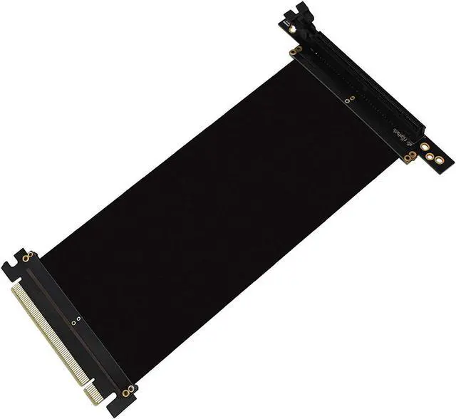 Main image of WERLEO FD R6 case New PCI Express PCIe 3.0 16x Flexible Cable Card Extension Port Adapter High Speed Riser Card,Vertical GPU Riser Cable -  20cm 90 Degree
