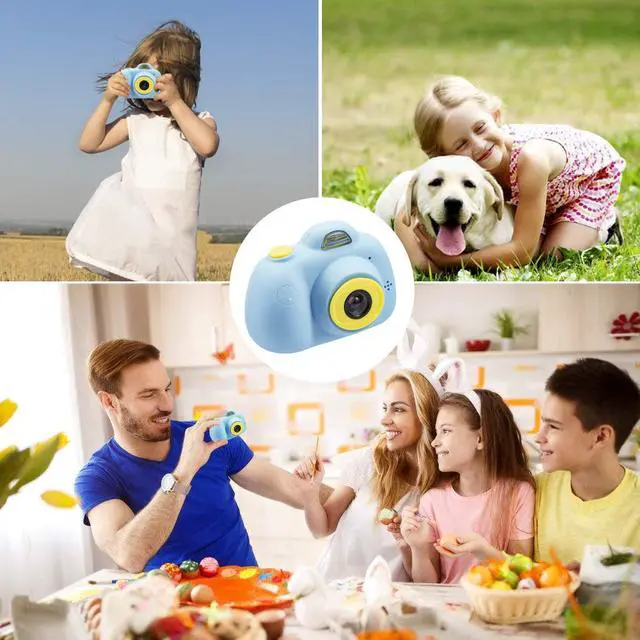 Alt view image 7 of 7 - Werleo Kids Camera Gifts for 4-8 Year Old Girls, Shockproof Cameras Great Gift Mini Child Camcorder for Little Girl with Soft Silicone Shell for Outdoor Play - 32GB Memory Card Included