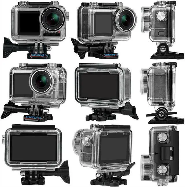 Alt view image 2 of 7 - 45M Waterproof Housing Case Protective Cover Diving Shell for DJI Osmo Action Camera