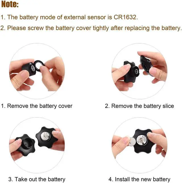Alt view image 6 of 7 - TPMS Solar Power Universal Wireless Tire Pressure Monitoring System with 4 External Sensors to Monitor and Display the Pressure and Temperature of 4 Tires in Real-time