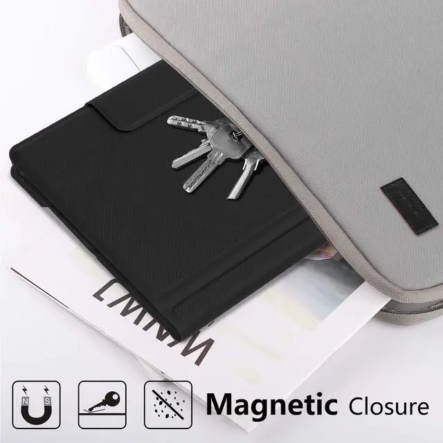 Alt view image 7 of 7 - Surface Go Case with Keyboard Werleo Ultra-Thin Stand PU Leather Business Cover Wireless Bluetooth Keyboard Case for Microsoft Surface Go 10 inch 2018 Released