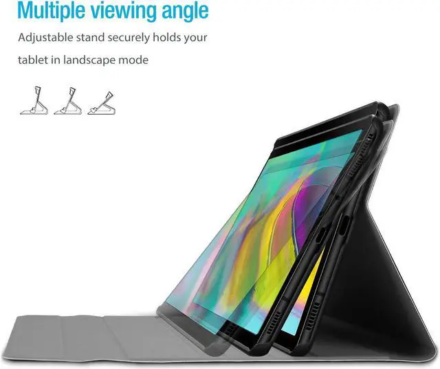 Alt view image 4 of 7 - Werleo Galaxy Tab S5e 2019 Keyboard Case T720 T725 Slim Shell Lightweight Cover with Magnetically Detachable Wireless Keyboard for Galaxy Tab S5e 10.5 Inch SM-T720 (Wi-Fi) SM-T725 (LTE) Black