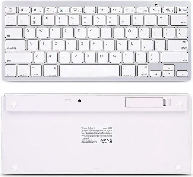 Alt view image 6 of 7 - WERLEO Ultra-Slim Bluetooth Keyboard Compatible with New iPad 9.7 2018 iPad 2017 iPad Pro iPad Air 2 / Air iPad Mini 4 3 2 1 iPad 4 3 2 and Other Bluetooth Enabled Devices