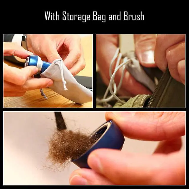 Alt view image 7 of 7 - Electric Shaver Portable Travel Razor Mini Beard Mustache Shaver Trimmer Hair Removal Mirco USB / USB For Android Smart Phones With OTG No Need Charge