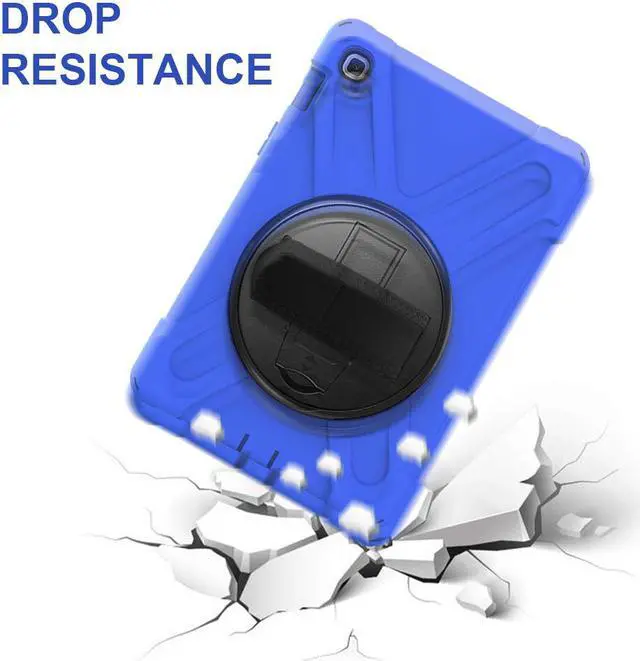 Alt view image 4 of 6 - Werleo Samsung Galaxy Tab S5e 10.5 Inch 2019 T720 T725 Case Heavy Duty Shockproof Cases with 360 Degree Rotating Hand Strap / Kickstand / Shoulder Strap for 10.5" Galaxy Tab S5e Tablet SM-T720 / T725