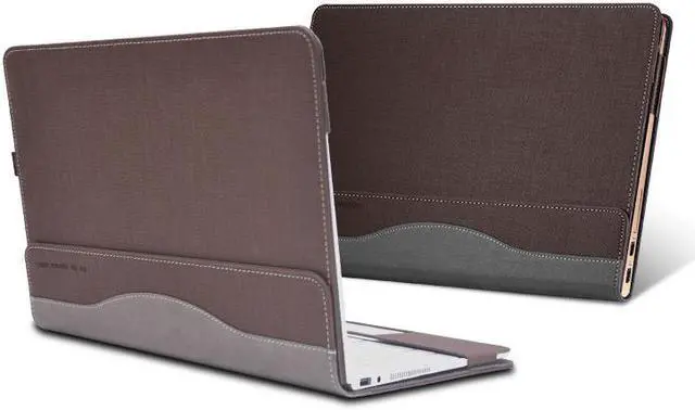 Main image of Hp Spectre X360 15.6 inch Case PU Leather Folio Stand Hard Cover Compatible for Hp Spectre x360 15t touch / 15-CH011 / 15-BL000 Series 15.6" 2 in 1 Laptop Sleeve (NOT FIT 15-AP000 Series)