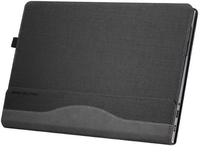 Alt view image 5 of 7 - Werleo For Lenovo Yoga 730 Case PU Leather Folio Protective Laptop Cover For Lenovo Yoga 730 - 13 inch / 13.3 Inch