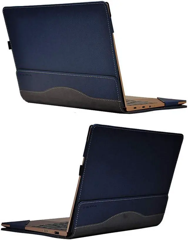 Alt view image 2 of 7 - Werleo For Lenovo Yoga 730 Case PU Leather Folio Protective Laptop Cover For Lenovo Yoga 730 - 13 inch / 13.3 Inch