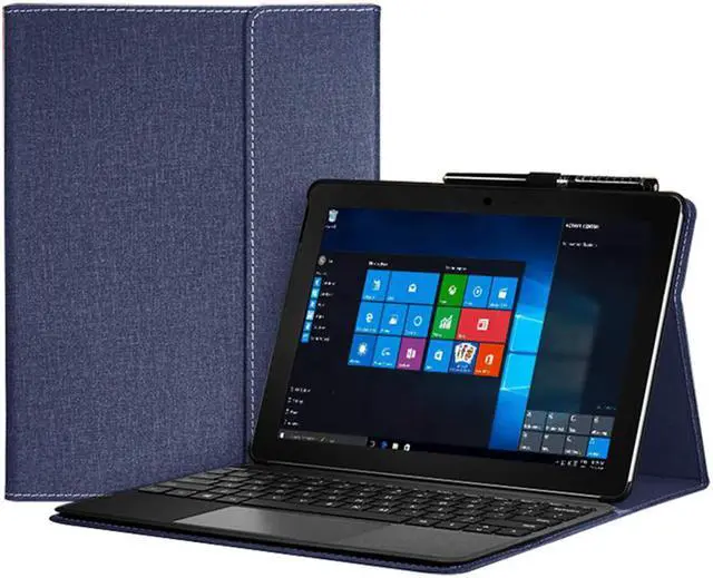 Main image of for Microsoft New Surface Go 10 Inch Tablet Case Cover PU Leather Folio Stand Cover Protective Type Keyboard Cover Compatible for Surface Go 10" 2018 Release