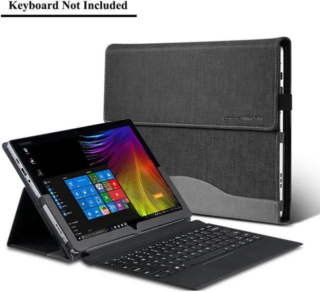 Main image of Lenovo 12.2" Miix 510 Case Cover PU Leather Folio Stand Cover Protective Case for Lenovo Miix 510 12.2 inch