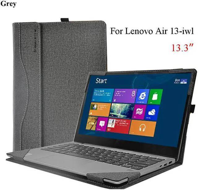 Main image of Protective Case For Lenovo Air13 iwl 13.3 inch Luxury PU Leather Case Notebook Cover For Lenovo New Air 13-iwl 13.3" Laptop Case