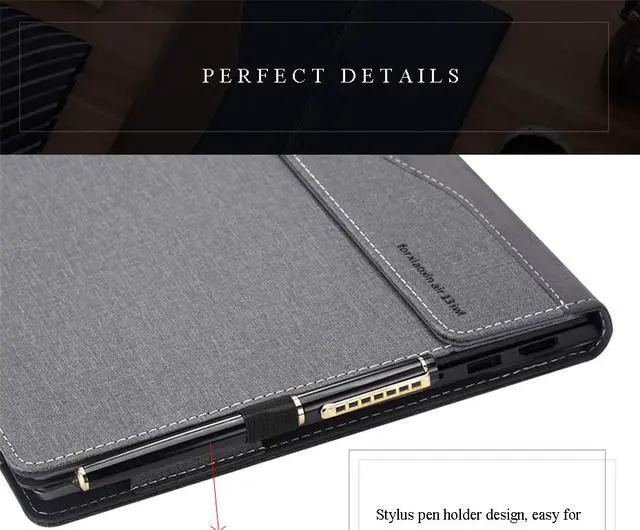 Alt view image 3 of 7 - Protective Case For Lenovo Air13 iwl 13.3 inch Luxury PU Leather Case Notebook Cover For Lenovo New Air 13-iwl 13.3" Laptop Case