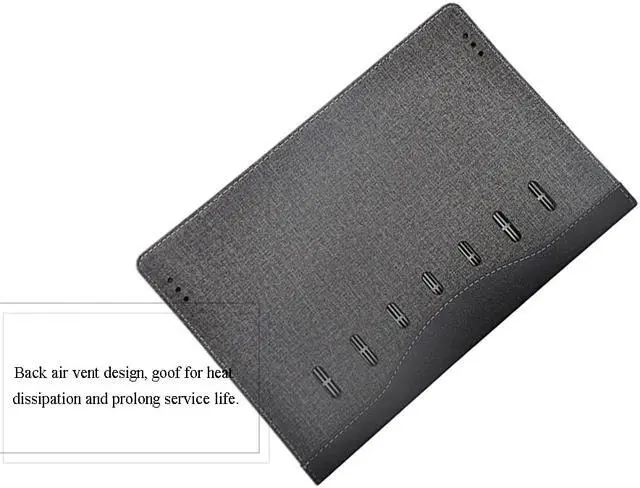 Alt view image 6 of 7 - Protective Case For Lenovo Air13 iwl 13.3 inch Luxury PU Leather Case Notebook Cover For Lenovo New Air 13-iwl 13.3" Laptop Case