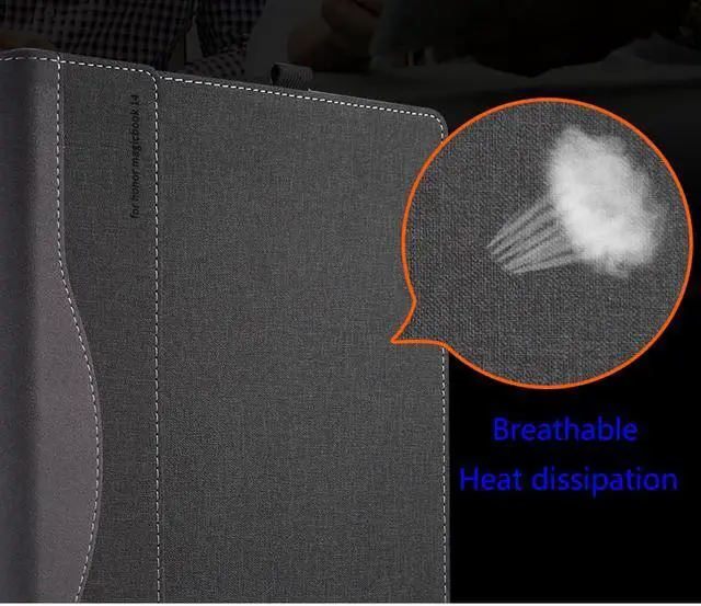 Alt view image 3 of 7 - Case For HuaWei Honor MagicBook 2019 14 Inch Laptop Cover for Huaiwei MagicBook 14" Notebook Protective Cover Sleeve