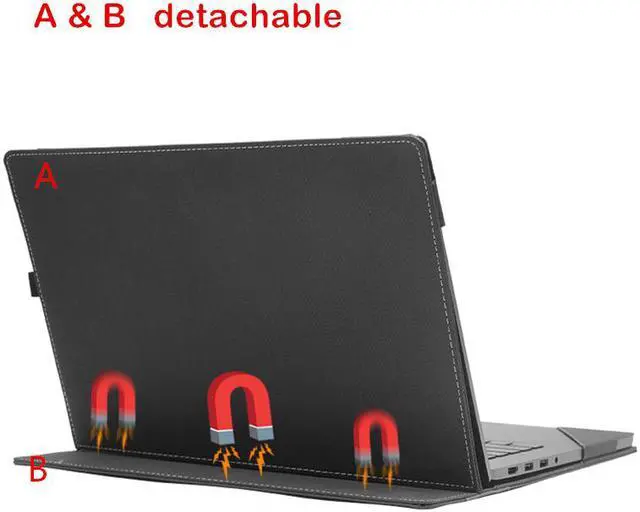 Alt view image 6 of 7 - Protective Cover Case For Xiaomi Mi Notebook Pro 15.6 inch Laptop PU Leather Case Sleeve
