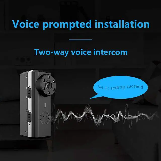 Alt view image 6 of 7 - Smallest WiFi Camera WERLEO Indoor HD IP Wireless Smart Home Security Nanny Camera with Motion Detection Night Vision 2-Way Audio Cloud Storage Live Monitoring for iOS/ Andorid Mobile Phone Window PC