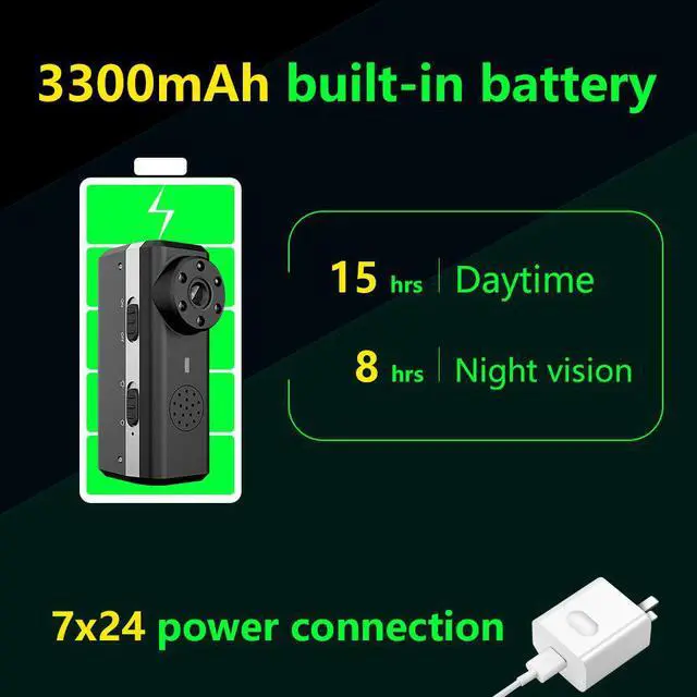 Alt view image 7 of 7 - Smallest WiFi Camera WERLEO Indoor HD IP Wireless Smart Home Security Nanny Camera with Motion Detection Night Vision 2-Way Audio Cloud Storage Live Monitoring for iOS/ Andorid Mobile Phone Window PC