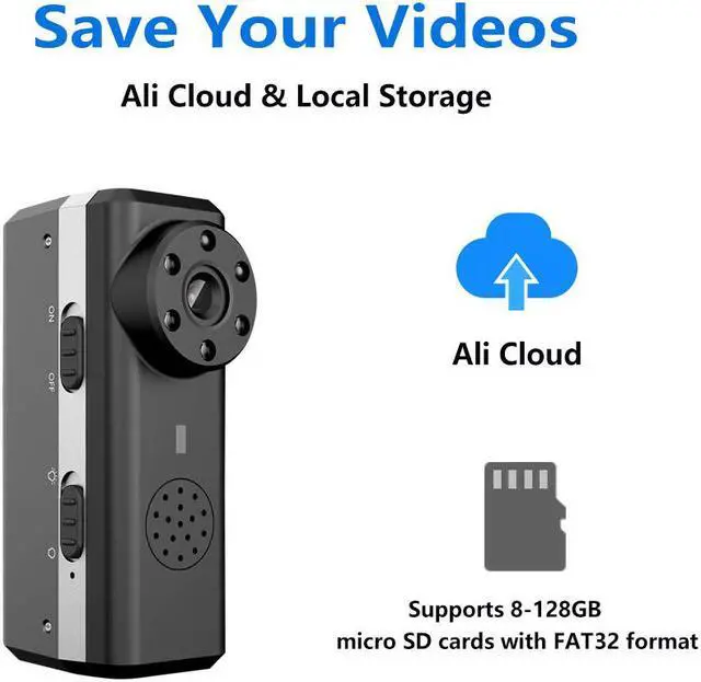 Alt view image 5 of 7 - Smallest WiFi Camera WERLEO Indoor HD IP Wireless Smart Home Security Nanny Camera with Motion Detection Night Vision 2-Way Audio Cloud Storage Live Monitoring for iOS/ Andorid Mobile Phone Window PC