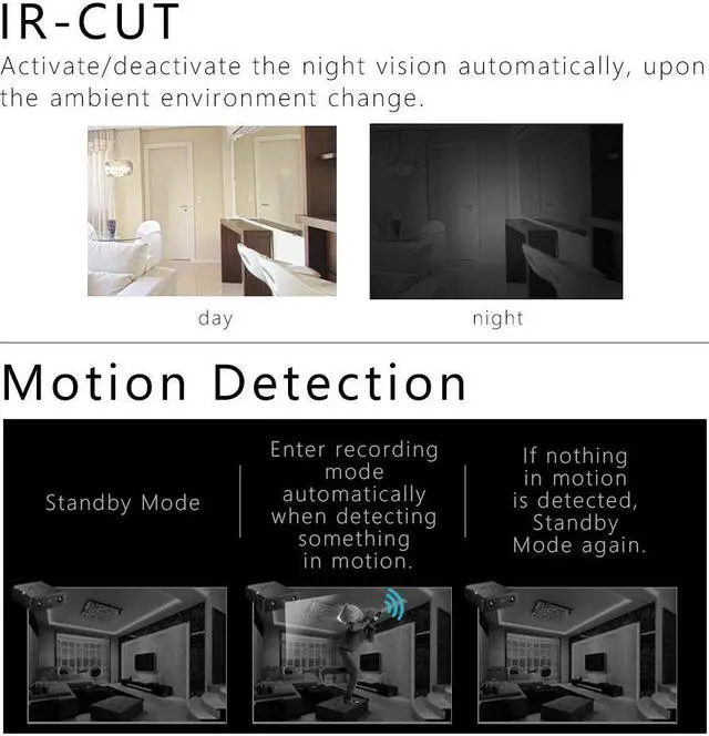 Alt view image 5 of 7 - Smallest Hidden Spy Camera Werleo 1080P Mini Secret HD Conceal Nanny Video Recorder with Night Vision and Motion Detection Tiny Compact Covert Security Camera for Home Office Car Dash Inside Spying