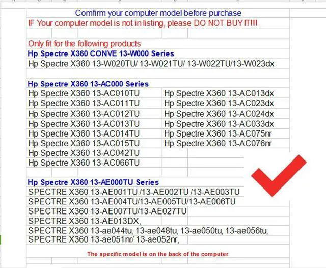 Alt view image 2 of 7 - for Hp Spectre X360 13.3 Inch Case PU Leather Folio Stand Cover Protective Hard Cover for Hp Spectre x360 13.3 2 in 1 Laptop Sleeve