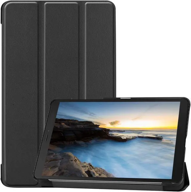 Main image of Compatible with Samsung Galaxy Tab A 8.0 2019 Case SM-T290 / T295 / T297 Shockproof Folio Stand Cover PU Leather Holster Tablet Protective Case with Kickstand