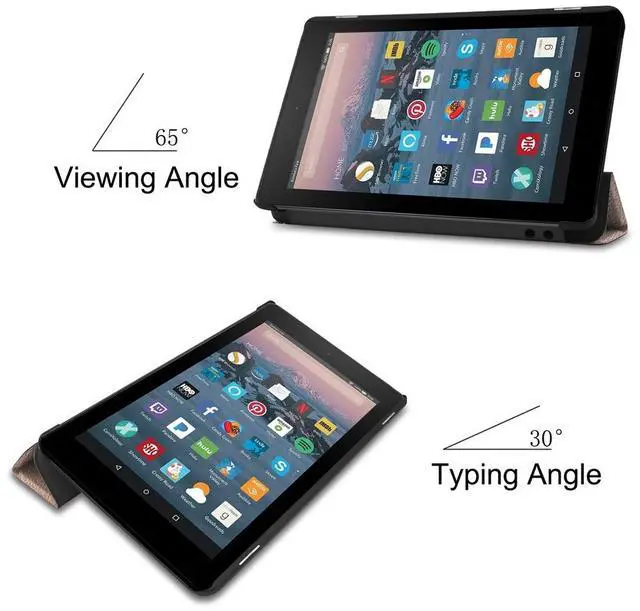 Alt view image 5 of 7 - Werleo Protective Case for Amazon All New Fire 7 2019 9th Generation 2019 Release - Light Weight Shock Proof Convertible Handle Stand Kids Cover for Fire 7 Tablet 9th Gen 2019 Release