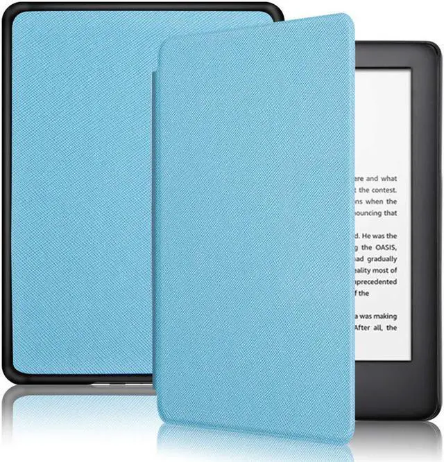 Main image of Werleo  Slim Shell Case for All-new Kindle 10th Generation 2019 Release Lightweight Premium PU Leather Protective Cover with Auto Sleep / Wake - NOT Fit Kindle Paperwhite or Kindle 8th Gen