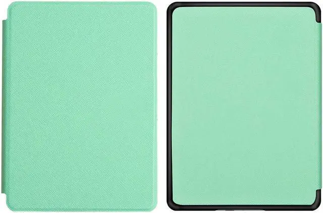 Alt view image 2 of 7 - Werleo  Slim Shell Case for All-new Kindle 10th Generation 2019 Release Lightweight Premium PU Leather Protective Cover with Auto Sleep / Wake - NOT Fit Kindle Paperwhite or Kindle 8th Gen