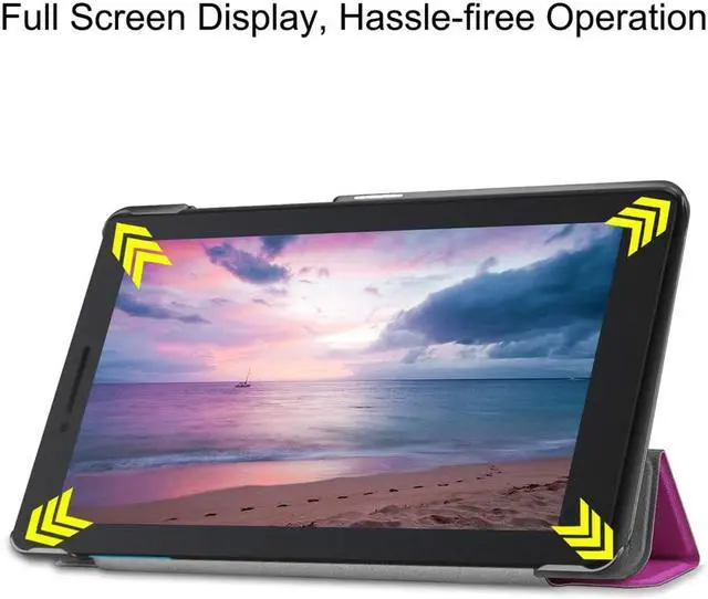 Alt view image 6 of 6 - Protective Case for Lenovo Tab E8 TB-8304F Slim Lightweight Smart Stand Cover Case for Lenovo Tablet 2018 Tab E 8 8 Inch Display