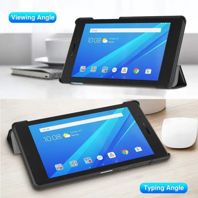 Alt view image 3 of 7 - Werleo Case For Lenovo Tab E7 TB-7104F 7 inch Cover Ultra Thin Tri-Fold Stand Shell Cover for Lenovo Tab E7 7 inch 2018 Release