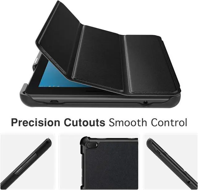 Alt view image 4 of 7 - Werleo Case For Lenovo Tab E7 TB-7104F 7 inch Cover Ultra Thin Tri-Fold Stand Shell Cover for Lenovo Tab E7 7 inch 2018 Release