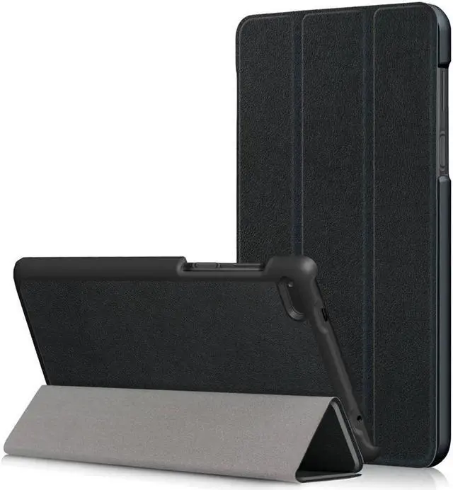 Main image of Protective Case For Lenovo Tab 7 Essential / Tab4 7 Essential - Ultra-Thin Custer PU Leather Case Shell Hard Cover for Lenovo Tab 7 Essential TB-7304F TB-7304I TB-7304X