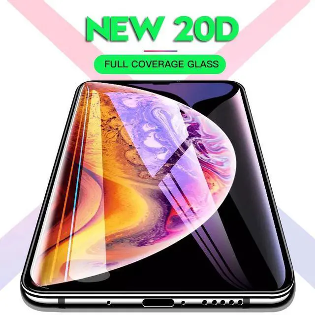 Alt view image 6 of 7 - 2PCS 20D Curved Edge Full Cover Tempered Glass Screen Protector For Apple iPhone 7 Plus Protection Film