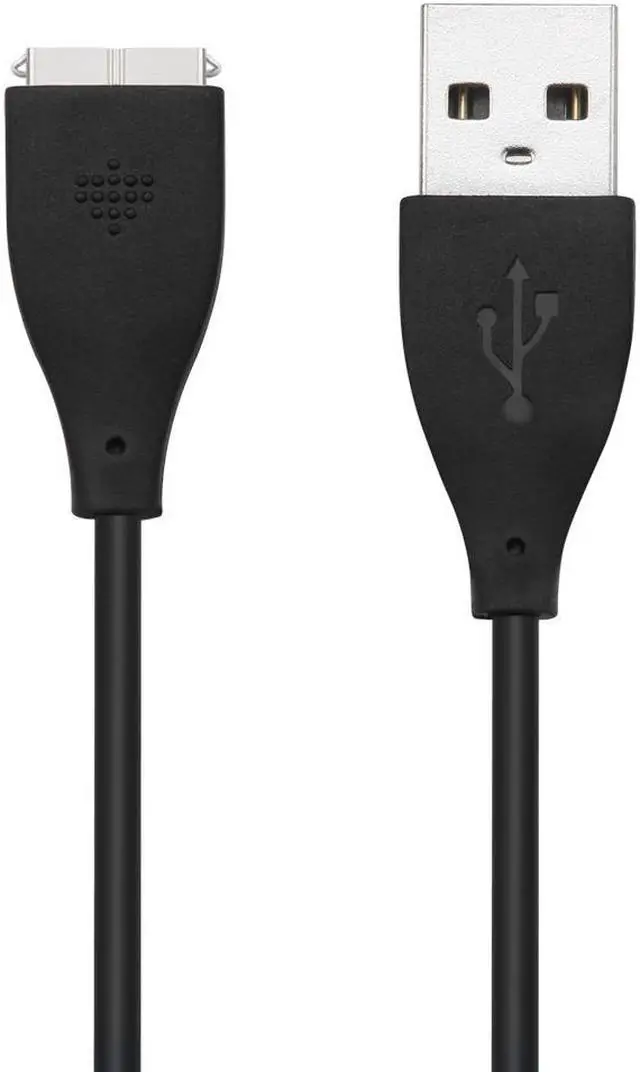 Alt view image 2 of 6 - Werleo for Fitbit Surge Charger Replacement USB Charger Charging Cable for Fitbit Surge Fitness Superwatch (2-Pack 3.3ft Black)