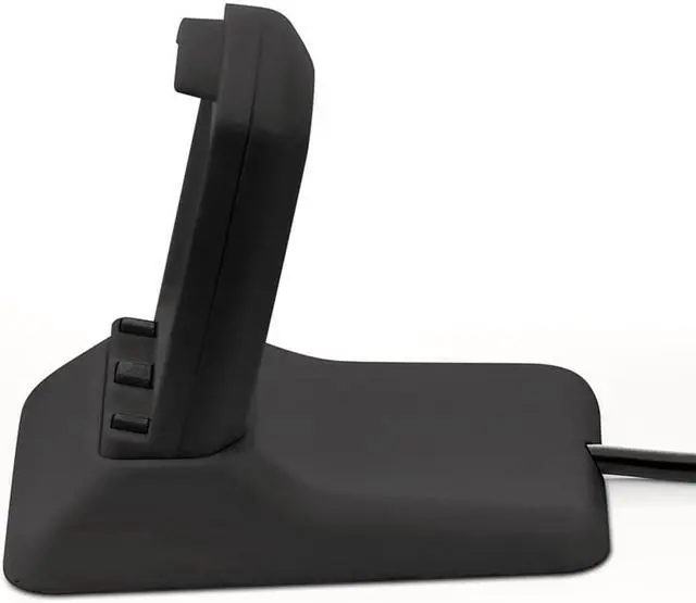 Alt view image 3 of 7 - Werleo for Fitbit Blaze Charger Charging Stand Accessories Fitbit Blaze Charging Dock Station Cradle Holder Charging Clip Premium Plastic Bracket Cable for Fitbit Blaze Smart Watch Black