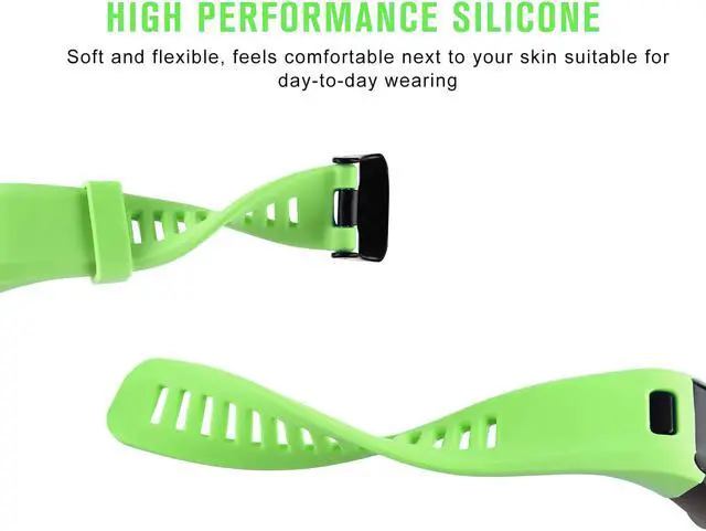 Alt view image 4 of 7 - Werleo Compatible Bands Replacement for Garmin Vivosmart HR with Metal Buckle Fitness Wristband Strap
