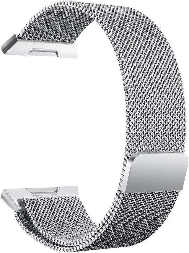 Alt view image 4 of 7 - Werleo Compatible with Fitbit Ionic Bands Metal Stainless Steel Small & Large Strap Comfortable Adjustable Closure Wrist Sport Band Replacement for Fitbit Ionic Smart Watch