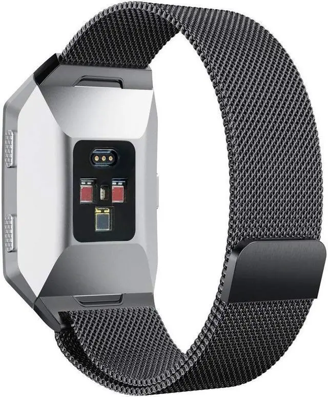 Main image of Werleo Compatible with Fitbit Ionic Bands Metal Stainless Steel Small & Large Strap Comfortable Adjustable Closure Wrist Sport Band Replacement for Fitbit Ionic Smart Watch